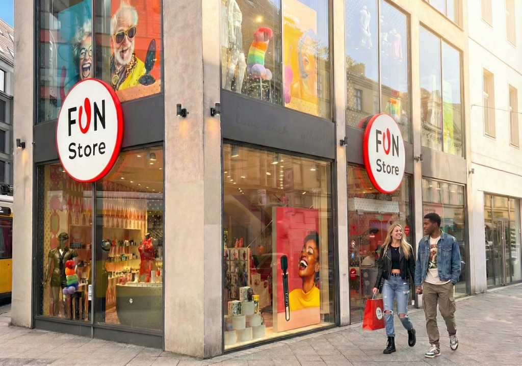 Fun Store: Außenansicht